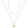 2PCS - Chain&Hammered Disc