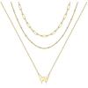 3PCS - Link Chain&Beads Chain&Butterfly