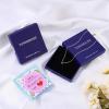 imageTurandoss Gold Diamond Necklace for Wome  Gold Plated Genuine or Created Round Birthstone Necklace Birthday Valentines Christmas 12 Months Birthstone Necklaces for Women Gold Jewelry Gifts11NovNatural Swiss Blue Topaz
