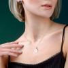 imageTurandoss Letter Initial Necklace for Women Girls 16quot Round Disc Engraved CZ Initial Necklace 14K Gold White Gold Plated Letter Necklaces for Teen GirlsA  Gold