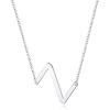 imageS925 Sterling Silver Sideways Initial Necklaces for Women Dainty Hypoallergenic Sterling Silver Letter AZ Pendant Necklace Silver Sideways Initial Letter Necklace for Women Girls Jewelry GiftsZ