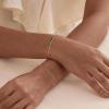 imageTurandoss Birthstone Bracelets for Women Dainty 14K Gold Plated Double Layers Stackable Emerald 12 Month Birthstone Cubic Zirconia Bracelets Trendy Birthday Mothers Day Jewelry Gifts for Women01JanGarnet