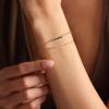 imageTurandoss Birthstone Bracelets for Women Dainty 14K Gold Plated Double Layers Stackable Emerald 12 Month Birthstone Cubic Zirconia Bracelets Trendy Birthday Mothers Day Jewelry Gifts for Women01JanGarnet