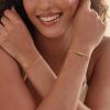 imageTurandoss Birthstone Bracelets for Women Dainty 14K Gold Plated Double Layers Stackable Emerald 12 Month Birthstone Cubic Zirconia Bracelets Trendy Birthday Mothers Day Jewelry Gifts for Women07JulRuby