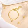 imageTurandoss Gold Initial Bracelets for Women Dainty 18K Real Gold Plated Layered Letter AZ Initial Bracelets Personalized 26 Alphabet Monogram Gold Bracelets for Women Jewelry Gifts TrendyN