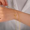 imageTurandoss Gold Initial Bracelets for Women Dainty 18K Real Gold Plated Layered Letter AZ Initial Bracelets Personalized 26 Alphabet Monogram Gold Bracelets for Women Jewelry Gifts TrendyP