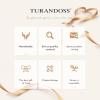 imageTurandoss Gifts for Her  Initial Pearl Bracelets for Women Teen Girls Gifts Personalized Gold AZ Initial Charm Paper Clip Chain Pearl Bracelets for Girls Bridesmaid Wedding GiftsA