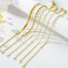 imageTurandoss Gold Bracelets for Women Trendy  18K Real Gold Plated Chain Bracelets Gold Jewelry Sets for Women Dainty Stackable Cuban Beaded Paperclip Link Chain Pearl Bracelets Gold Bracelets for Women6Pcs Link Bracelets