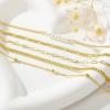imageTurandoss Gold Bracelets for Women Trendy  18K Real Gold Plated Chain Bracelets Gold Jewelry Sets for Women Dainty Stackable Cuban Beaded Paperclip Link Chain Pearl Bracelets Gold Bracelets for Women5Pcs Bracelets Set