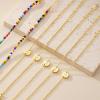 imageTurandoss Valentines Day Gifts for Her  Colorful Gold Bracelets for Women Teen Girls Handmade Beaded Boho Bracelets Personalized Initial Bracelets for Teen Girls Jewelry for Women Teen Girl GiftsA