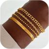 4Pcs Chain Bracelets