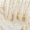 imageTurandoss Dainty Gold Initial Necklaces for Women Jewelry Gifts  Personalized Layered Initial Letter Necklaces for Her Trendy Dainty Gold Chunky Pendant Choker Chain Necklace Jewelry Gifts for WomenGold