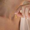 imageTurandoss Dainty Gold Initial Necklaces for Women Jewelry Gifts  Personalized Layered Initial Letter Necklaces for Her Trendy Dainty Gold Chunky Pendant Choker Chain Necklace Jewelry Gifts for WomenGold