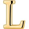 imageTurandoss Gold Heart Initial Necklace for Women  Dainty 18K Gold Plated Personalized Heart Letter Necklace Trendy Simple Cute Letter Necklace Gold Jewelry Birthday Gifts for Women GirlsL