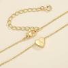 imageTurandoss Heart Initial Necklace for Women  14K Gold Filled Personalized Letter Necklace Tiny Initial Jewelry GiftR