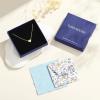 imageTurandoss Heart Initial Necklace for Women  14K Gold Filled Personalized Letter Necklace Tiny Initial Jewelry GiftS