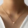 imageTurandoss Heart Initial Necklace for Women  14K Gold Filled Personalized Letter Necklace Tiny Initial Jewelry GiftT
