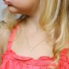 imageTurandoss Heart Initial Necklace for Women  14K Gold Filled Personalized Letter Necklace Tiny Initial Jewelry GiftV