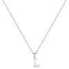 imageS925 Sterling Silver Initial Necklaces for Women Dainty Hypoallergenic Initial Necklace Letter Initial Pendant S925 Sterling Silver initial Necklace for Women Jewelry GiftsL