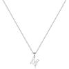 imageS925 Sterling Silver Initial Necklaces for Women Dainty Hypoallergenic Initial Necklace Letter Initial Pendant S925 Sterling Silver initial Necklace for Women Jewelry GiftsM