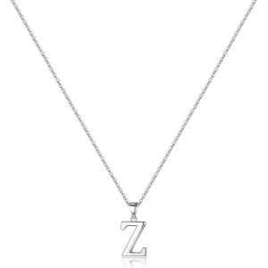 imageS925 Sterling Silver Initial Necklaces for Women Dainty Hypoallergenic Initial Necklace Letter Initial Pendant S925 Sterling Silver initial Necklace for Women Jewelry GiftsZ