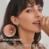 image:imageTurandoss Gold Hoop Earrings for Women 14K Gold Plated Hypoallergenic CZ Earrings Hoop amp Stud Earrings for Women Cartilage Earring Stacks for Multiple PiercingsSilver Butterfly Hoop Earring