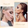 image:imageTurandoss Gold Hoop Earrings for Women Trendy  Dainty 14K Gold Plated Hypoallergenic Dangle Huggie CZ Earring Stacks Personalized Cartilage Hoop Earring Sets for Multiple Piercing Earrings for Women14K Gold Plated