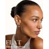 image:imageTurandoss 14 Pairs Hypoallergenic Flat Back Earrings for Women 14K Gold Plated Stud amp Hoop Earrings Dainty Cartilage Earring Stack Set for Multiple Piercing Jewelry14K Gold Plated