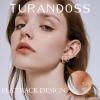 image:imageTurandoss Gold Hoop Earrings for Women Trendy  Dainty 14K Gold Plated Hypoallergenic Huggie Hoop Stud Flat Back Earrings Set for Multiple Piercing Earrings for Women14K Gold Plated