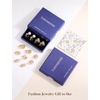 image:imageTurandoss 6 Pairs Gold Clip On Earrings for Women Trendy 14K Gold Plated Hypoallergenic Non Pierced Earrings Set for Women Stud Clip Earrings Pearl Knot Cubic Zirconia Ear Clips Jewelry Gifts14K Gold Plated